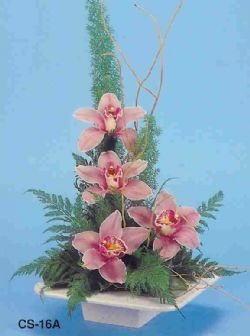  Ankara Keiren online ieki , iek siparii  vazoda 4 adet orkide 