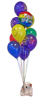  Ankara Keiren online ieki , iek siparii  Sevdiklerinize 17 adet uan balon demeti yollayin.