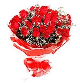  Ankara bağlum çiçekçi mağazası  12 adet kırmızı güllerden görsel buket