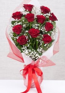 11 kırmızı gülden buket çiçeği  Ankara sanatoryum çiçek servisi , çiçekçi adresleri 