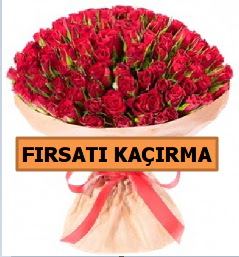 SON 1 GÜN İTHAL BÜYÜKBAŞ GÜL 101 ADET  Ankara bağlum online çiçek gönderme sipariş  