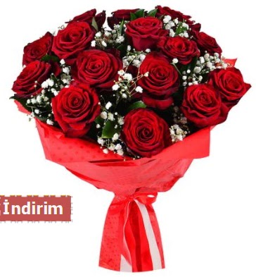 12 Adet kırmızı aşk gülleri  Ankara esertepe çiçek yolla , çiçek gönder , çiçekçi  