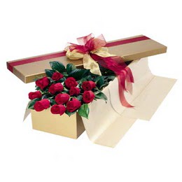  Ankara Ufuktepe çiçek online çiçek siparişi  10 adet kutu özel kutu