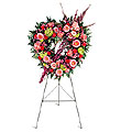  Ankara etlik İnternetten çiçek siparişi  kalpli karisik çiçek perförje