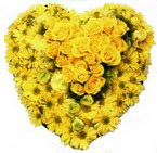 kalp biçiminde sevgisel   Ankara Keçiören online çiçekçi , çiçek siparişi 