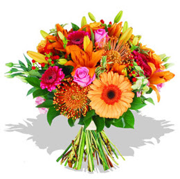  Ankara Keçiören online çiçekçi , çiçek siparişi  Karisik kir çiçeklerinden görsel demet
