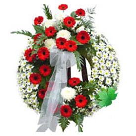 Cenaze çelengi cenaze çiçek modeli  Ankara basınevleri hediye sevgilime hediye çiçek 