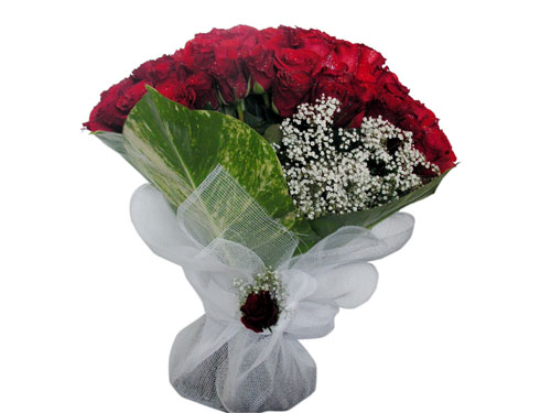 25 adet kirmizi gül görsel çiçek modeli  Ankara Keçiören çiçek siparişi sitesi 