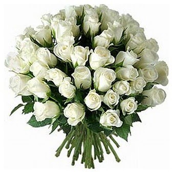  Ankara Keçiören çiçek siparişi sitesi  33 adet beyaz gül buketi
