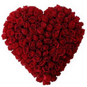  Ankara Keçiören çiçek siparişi vermek  muhteşem kırmızı güllerden kalp çiçeği