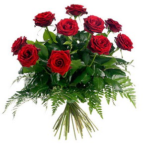 Ankara etlik İnternetten çiçek siparişi  10 adet kırmızı gülden buket