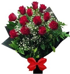 11 adet kırmızı gülden buket  Ankara Keçiören online çiçekçi , çiçek siparişi 