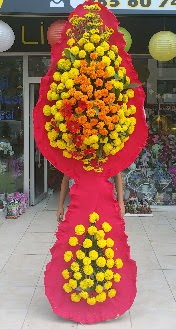 Çift katlı düğün nikah açılış çiçeği  Ankara bağlum çiçekçi mağazası 