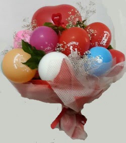 Benimle Evlenirmisin balon buketi  Ankara basınevleri hediye sevgilime hediye çiçek 