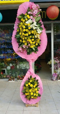 Çift katlı düğün açılış çiçeği  Ankara Keçiören çiçek siparişi sitesi 