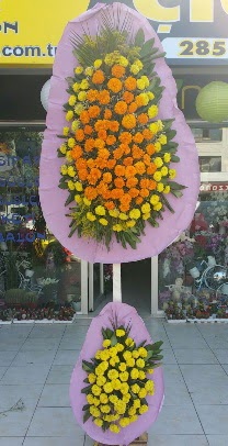  Ankara Ufuktepe çiçek online çiçek siparişi  Düğün nikah açılış çiftli çiçeği