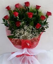 11 adet kırmızı gülden görsel çiçek  Ankara esertepe çiçek yolla , çiçek gönder , çiçekçi  