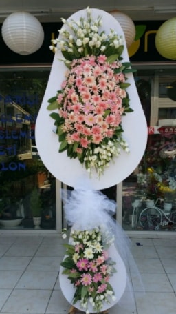 Çift katlı özel şahane sepet çiçeği  Ankara Keçiören online çiçekçi , çiçek siparişi 