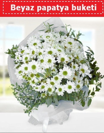 Beyaz Papatya Buketi  Ankara sanatoryum çiçek servisi , çiçekçi adresleri 