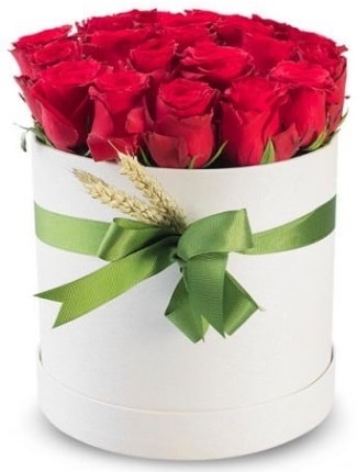 25 adet özel kutuda kırmızı gül  Ankara Ufuktepe çiçek online çiçek siparişi  söz çiçekler